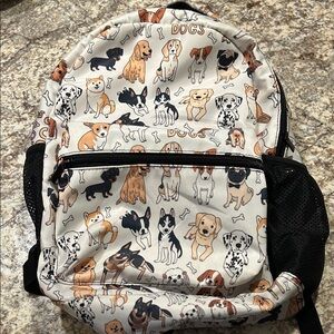 Kids’ Dog Print Backpack